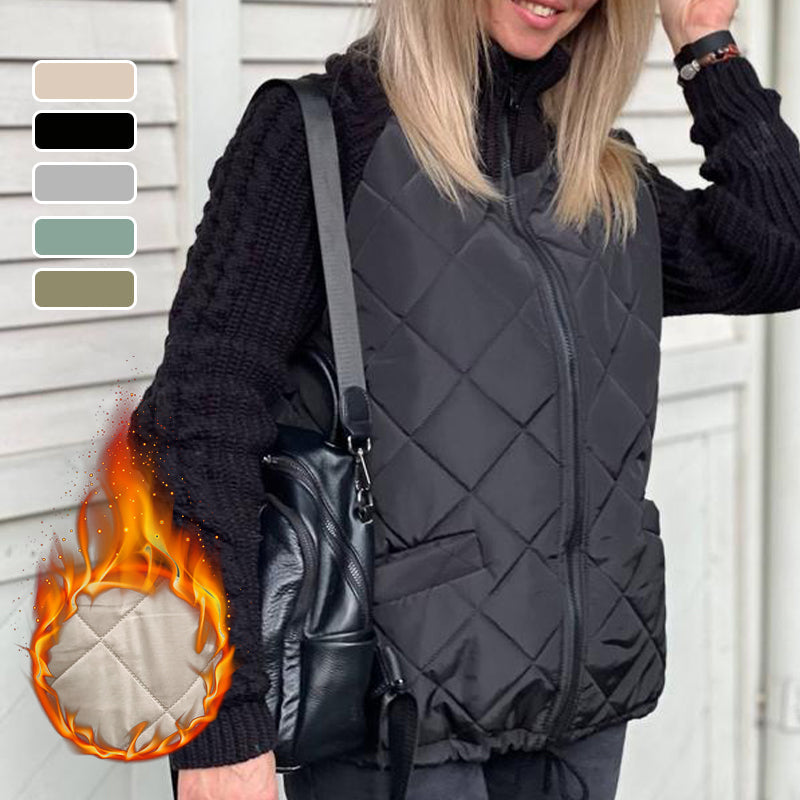 🔥2025 New Women's Knit Patchwork Puffy Jacket