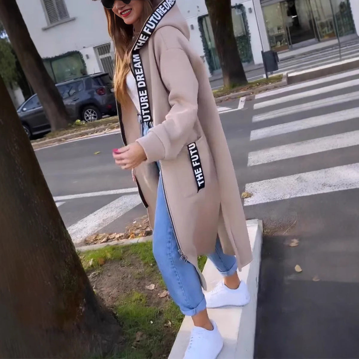⏰EARLY AUTUMN SALES 50% OFF🍂Women's Hooded Long Sweatshirt💖