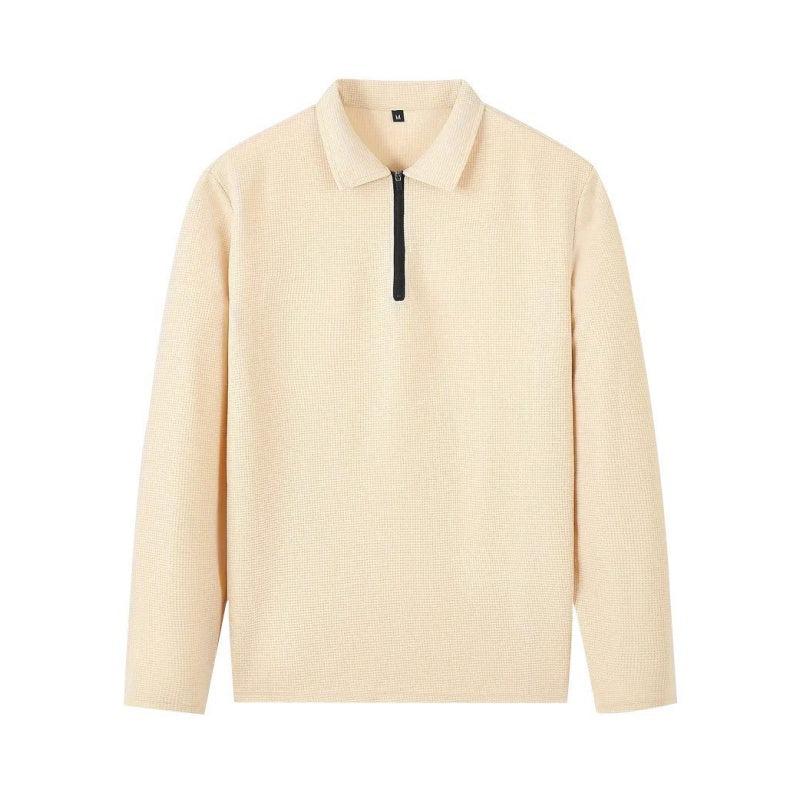Men's Waffle Knit Sweatshirt & Straight-Leg Pants Set