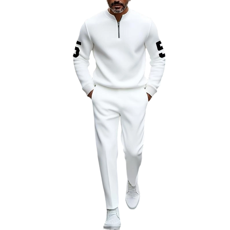 📢📢50% OFF ⏰Men's Half-Zip Top & Pants 2-Piece Set